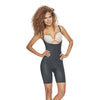 Seamless Open-Bust Bodysuit Shaper Mid-Thigh Style